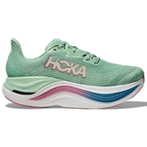 Hoka Skyward X Women's Running Shoes, Jadeite/Dried Rose